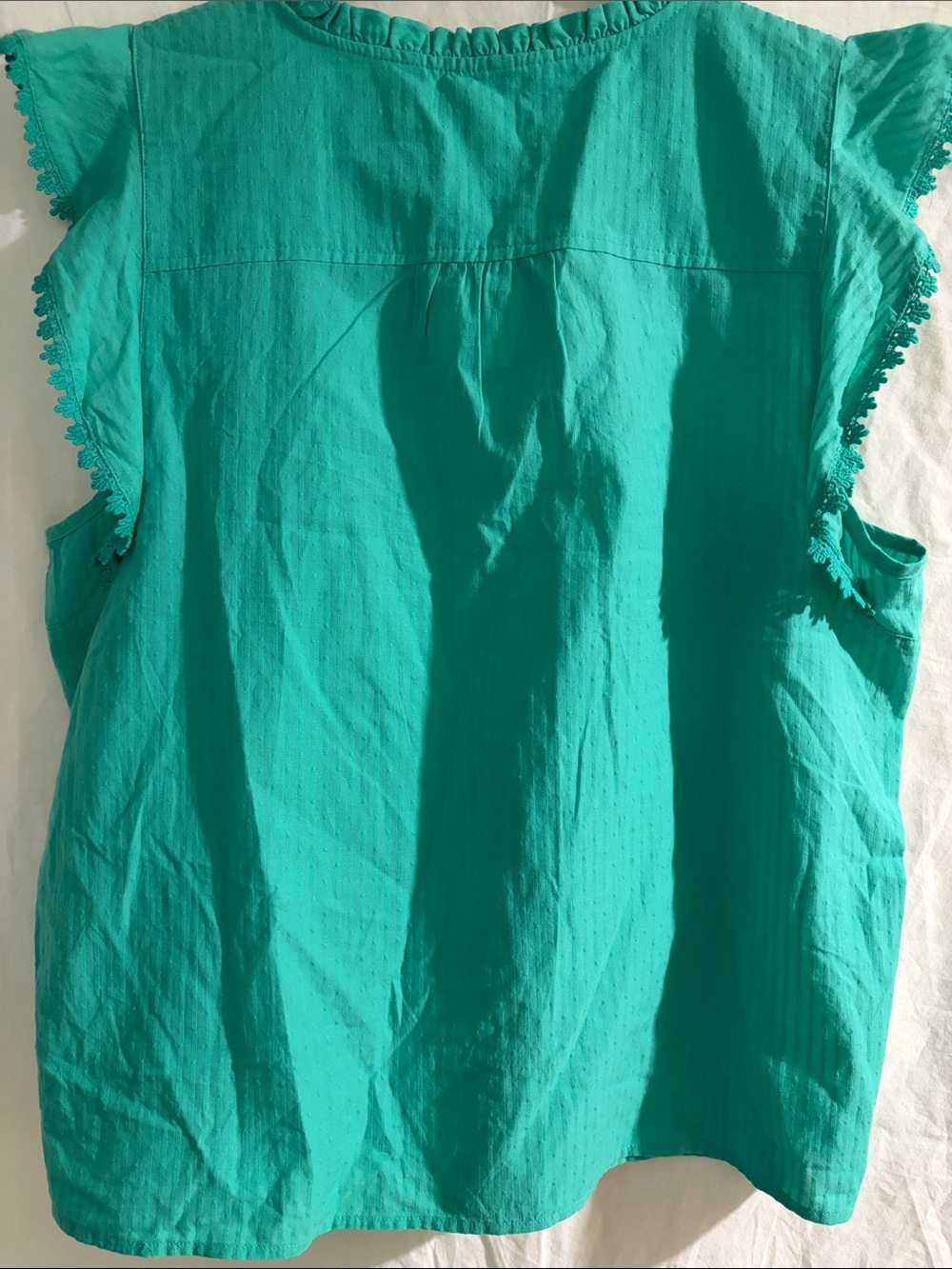 Women’s J.Crew Ruffle Top - Picture 4 of 7